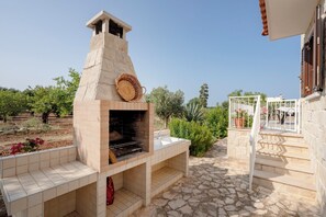 Property grounds - Villa in Monopoli for 4 guests near the sea. (Puglia)