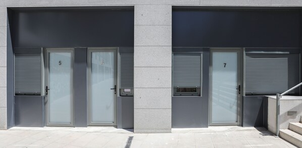 Façade de l’hébergement