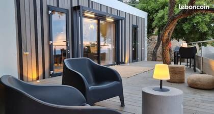 Bungalow/Mobil-Home de Luxe Vue Mer Saint-Raphaël 4 personnes