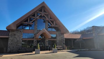 Fassade der Unterkunft