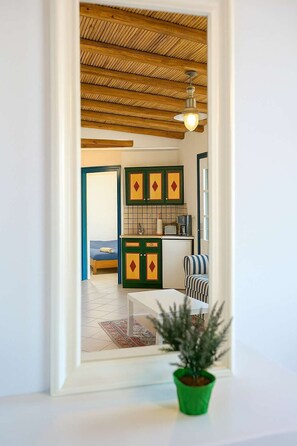 Interior - Paros Seaview Nest - Cozy Summer Getaway (Drios)
