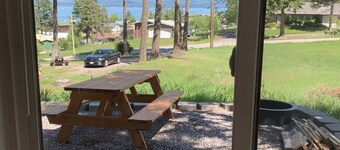 One bedroom cabin located about two blocks from Flathead Lake and the public bea
