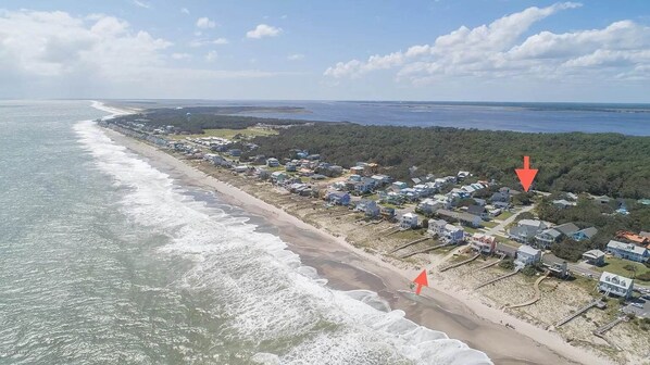 Beach nearby, sun-loungers