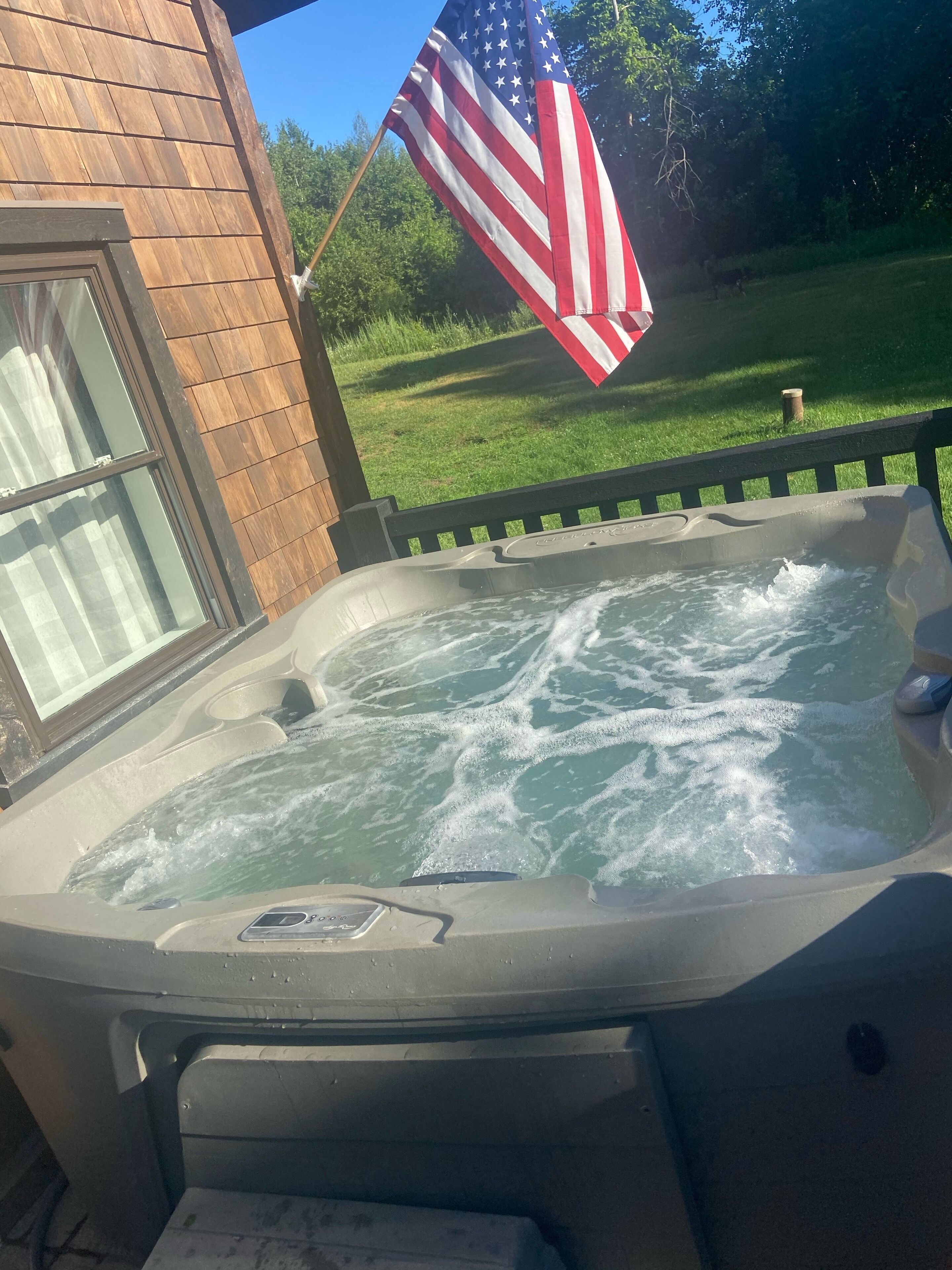 Enceinte de l’hébergement