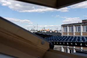 Studio, Kitchen | View from room - Duplex Studio Stachowicza by Renters (Kraków)