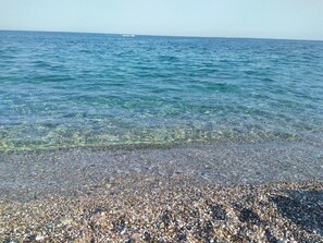 Tæt på stranden