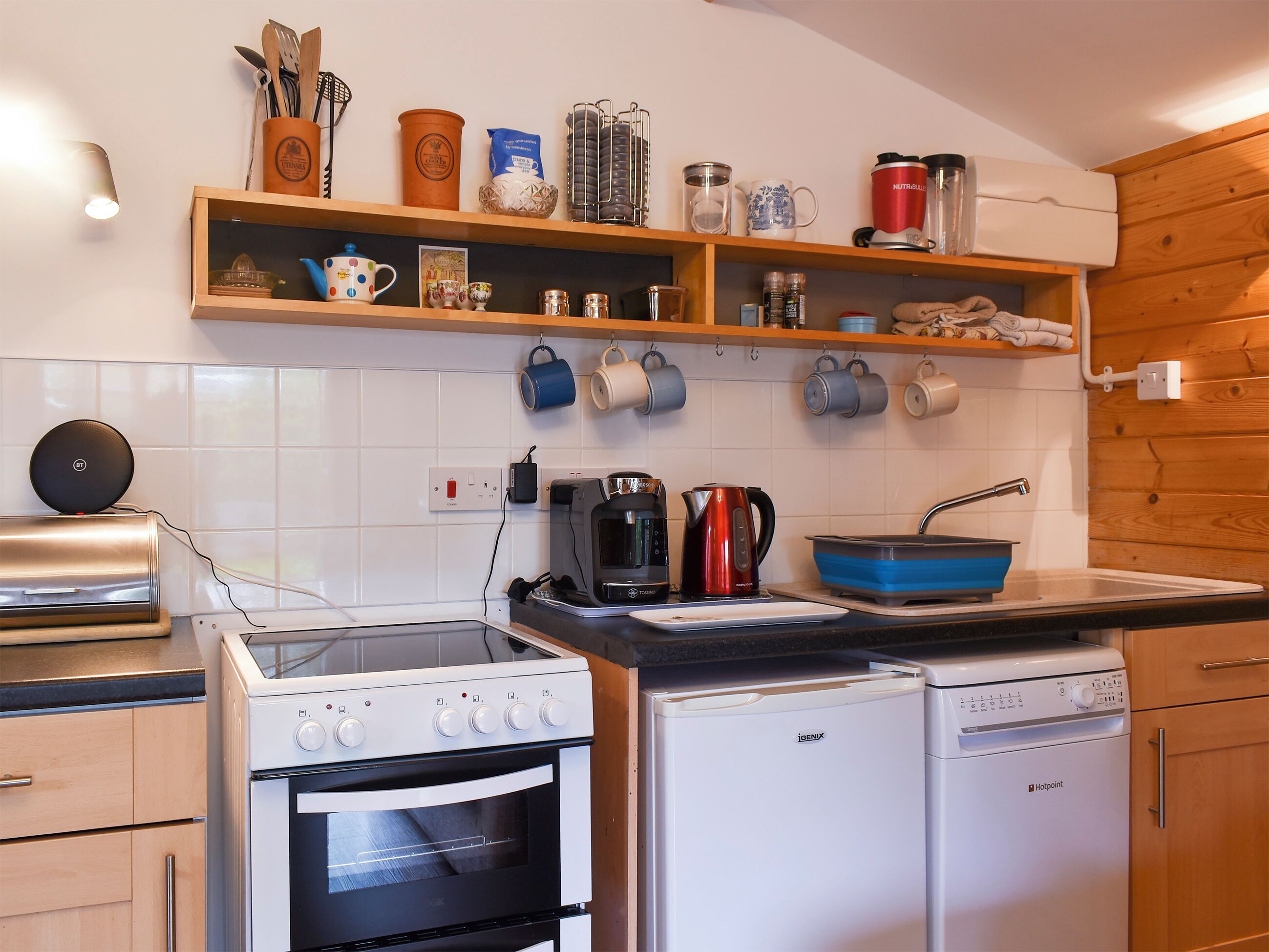 Dishwasher, highchair, freezer