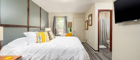 1 slaapkamer, verduisterende gordijnen, internet