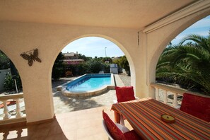 Pool - "Cologne"@MARISOL: 300m to the beach, private pool, A/C, WiFi, dog beach (Riumar)
