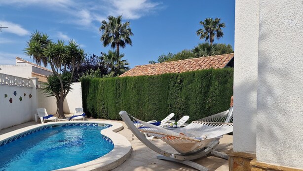 Pool - "La Siesta"@MARISOL: 330m to the beach, private pool, A/C, WiFi, dog beach. (Riumar)