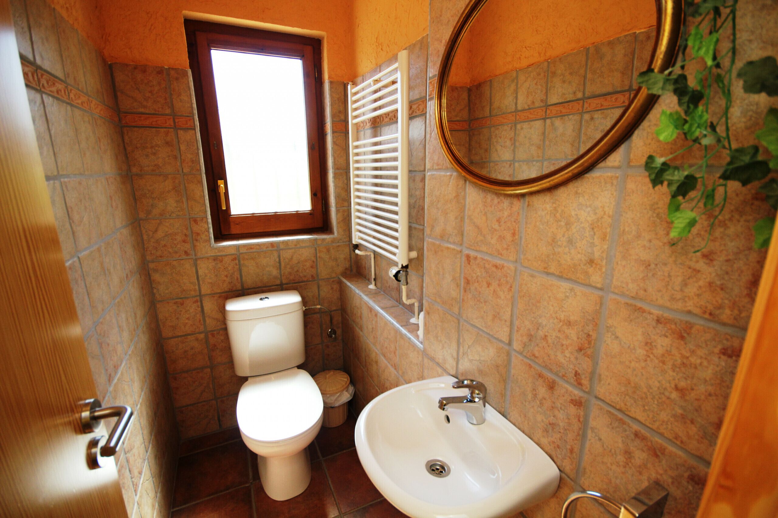 Baignoire, serviettes fournies