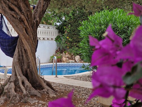 "Flora"@MARISOL: 400m to the beach, private pool, A/C, WiFi, dog beach