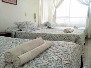 Wifi gratis y ropa de cama 