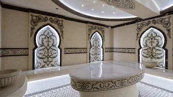Couples treatment room(s), Turkish bath/hammam, body treatments
