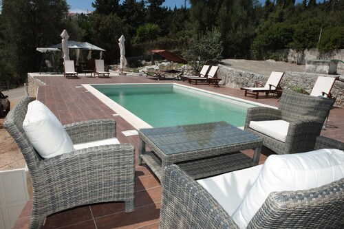 Stone villa with fantastic pool area