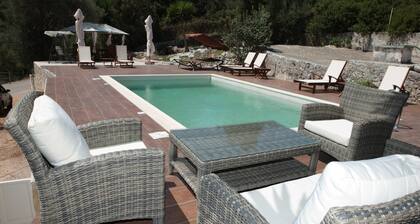 Stone villa with fantastic pool area
