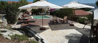 Stone villa with fantastic pool area