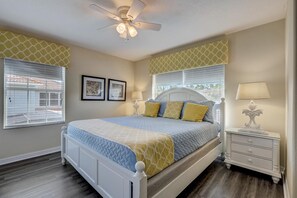5 bedrooms, iron/ironing board, travel crib, free WiFi