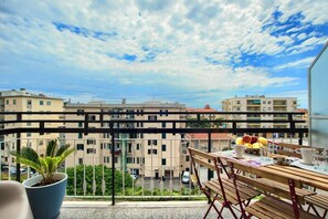 Outdoor dining - Appartamento con A/c, Lavastoviglie e Ascensore (Imperia)