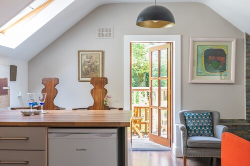 Own door apartment surrounded by mature gardens in the Wicklow mountains