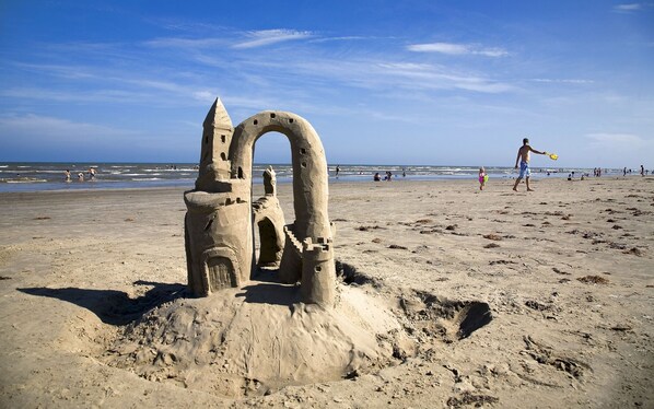 Beach nearby, beach towels