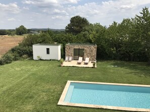 Outdoor pool - Villa, and swimming pool, in the countryside near the historic center of Aix en Provence (Aix en Provence)