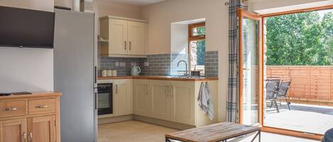 Dishwasher, high chair, freezer