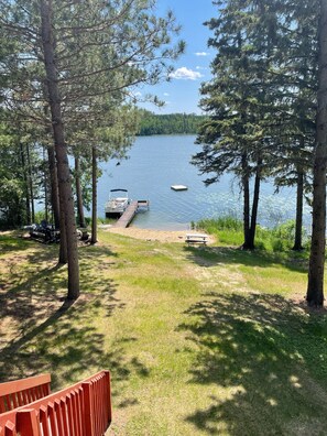 Property grounds - Whispering Pines Lakeside Retreat  (Park Rapids)