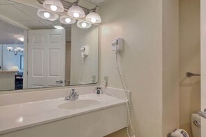 Séchoir à cheveux, serviettes fournies