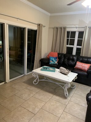 Living area - Enjoy Sunsets at 2BR/2BA Condo at the Beach (Treasure Island)