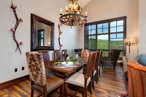 Dining - Abode at Arrowleaf Overlook, ski-in/ski-out, hot tub, Deer Valley (Park City)