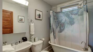 Hair dryer, towels
