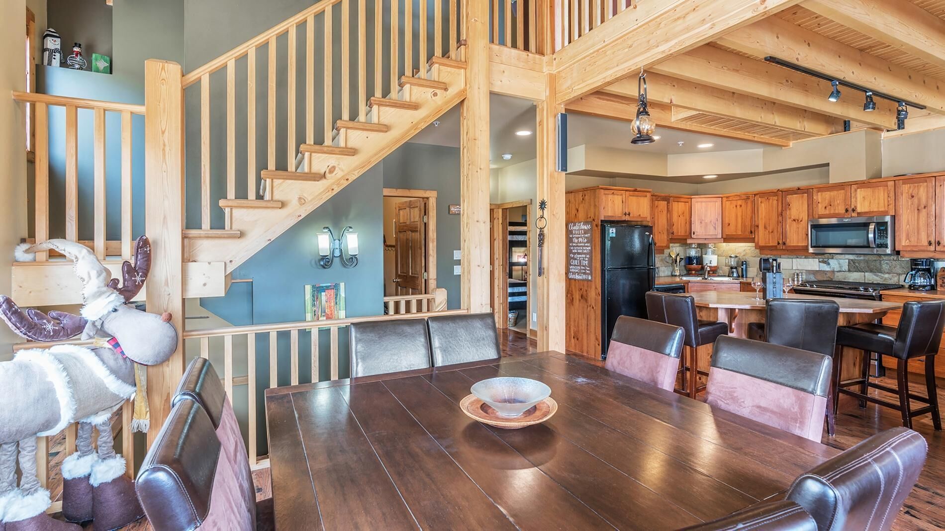 Duplex, 5 Bedrooms, Mountain View, Slope side (5 Bedrooms) | In-room dining