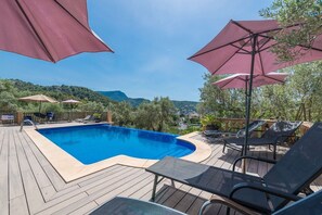 Pool - Casa "Can Tamany" with Mountain Views, Shared Pool, Garden & Wi-Fi (Port de Sóller)
