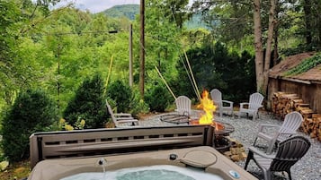 Bain à remous extérieur