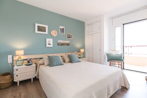 2 slaapkamers, een strijkplank/strijkijzer, gratis wifi, beddengoed