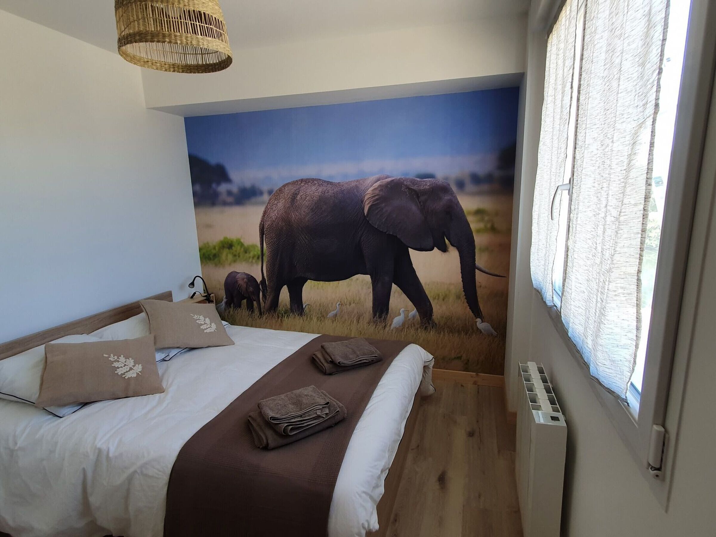 4 chambres, Wi-Fi gratuit, draps fournis