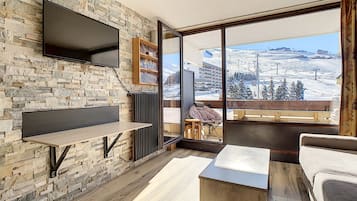 公寓, 獨立浴室 (Vue sur montagne -App 108) | 陽台