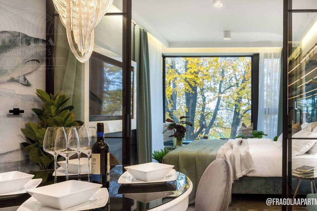 Appartement Premium, 3 chambres, balcon, vue fleuve | Salle de séjour