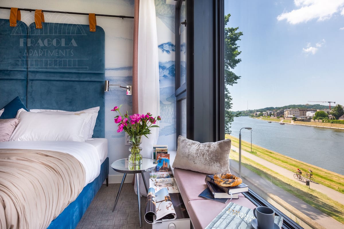 Premium Apartment, 3 Bedrooms, Bathtub, River View | 2 bedrooms, premium bedding, desk, laptop workspace