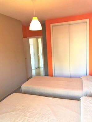 1 bedroom, iron/ironing board, travel crib, free WiFi