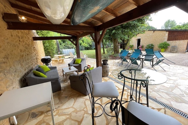 Terrasse couverte