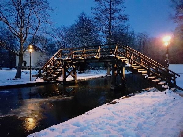 المنطقة المحيطة بالمنشأة