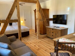 1 غرفة نوم وواي فاي وملاءات أسرّة