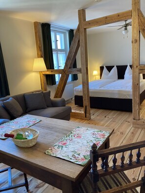 1 bedroom, WiFi, bed sheets - Zum alten "Müller-Jäger" - Apartments (Lübbenau/Spreewald)