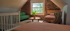 2 chambres, fer et planche à repasser, Wi-Fi gratuit, draps fournis