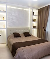 Design Apartment | 2 bedrooms, desk, iron/ironing board, free WiFi