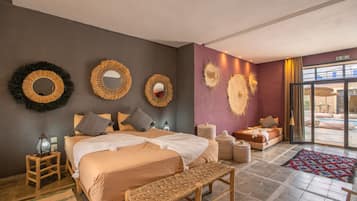 Deluxe Room | 1 bedroom, bed sheets