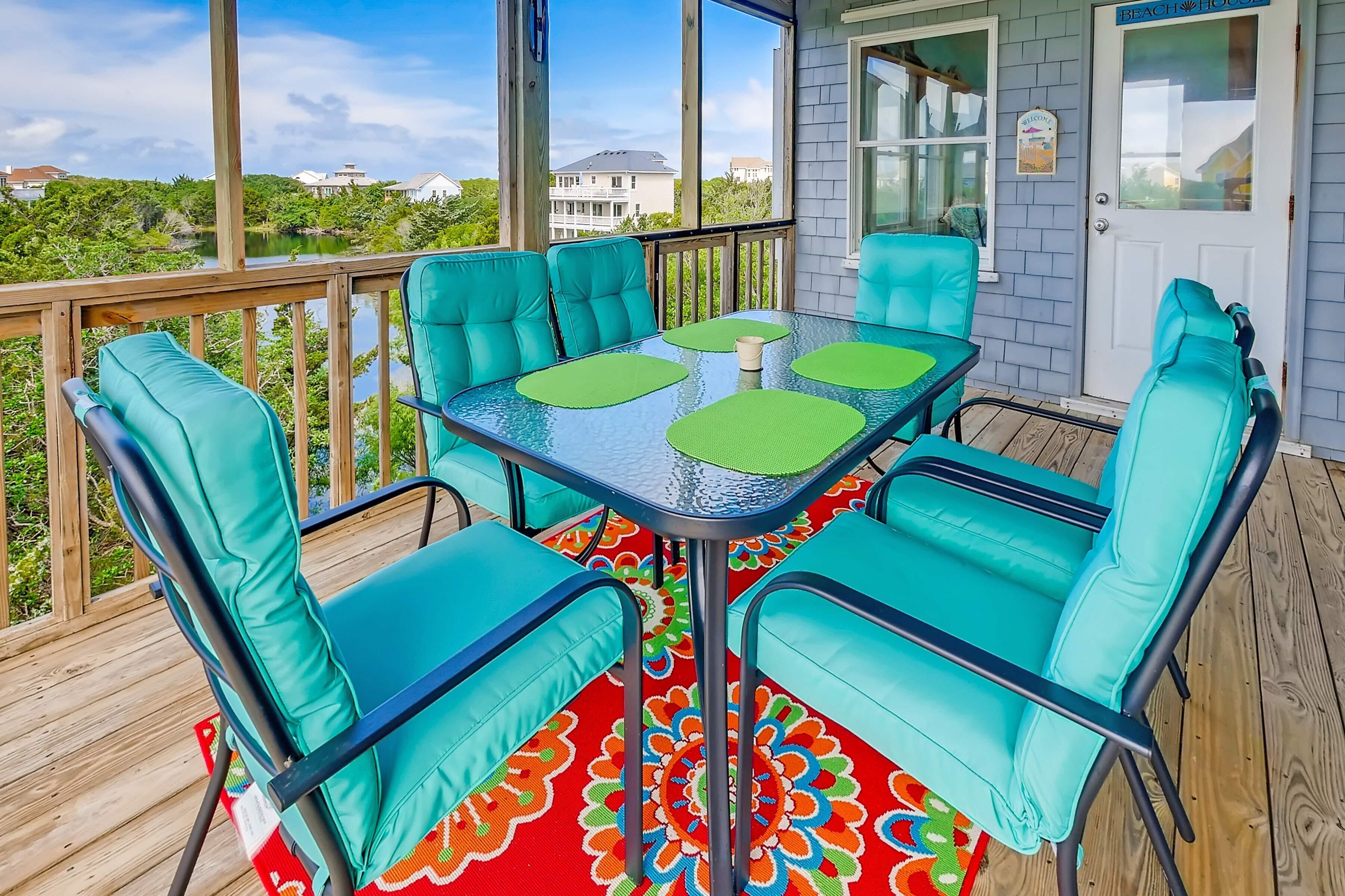 Udendørs spisemuligheder