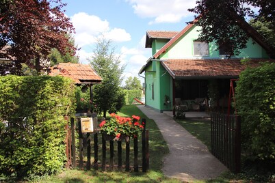 Charming studio Masa with pool